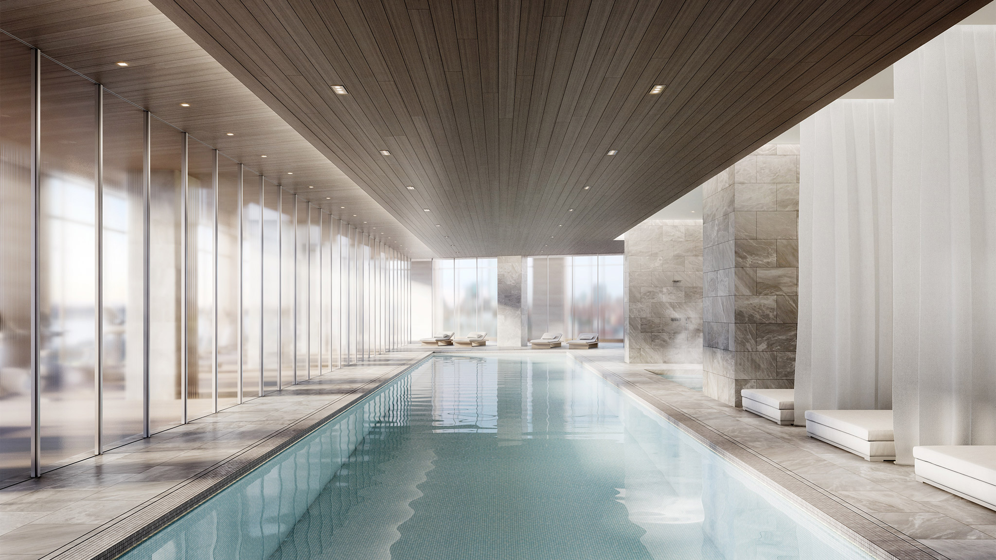 indoor luxury pool